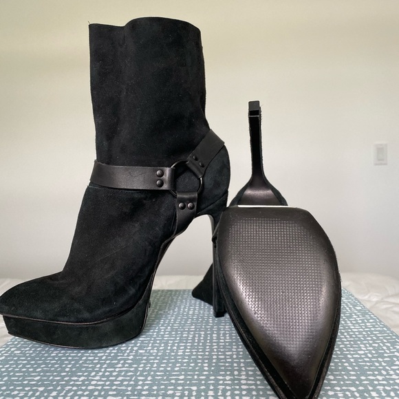 Schutz Black Boots - Picture 2 of 4